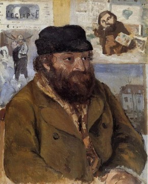  Cezanne Galerie - Porträt von Paul Cezanne 1874 Camille Pissarro